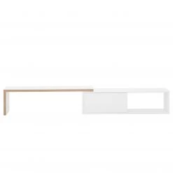 Temahome Meuble TV Echo - blanc / marron clair 19 Temahome Meuble TV Echo - blanc / marron clair -Meubles de salon Soldes 1000173643 190802 12571500007 DETAILS P000000001000173643