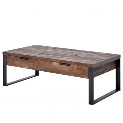 Jahnke Table basse Loop - Imitation chêne rustique