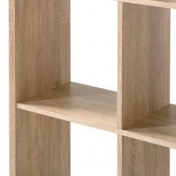 KiYDOO Étagère Shelfy II - Imitation chêne de Sonoma - Largeur : 158 cm -Meubles de salon Soldes 1000173850 191111 06554500005 DETAILS P000000001000173850