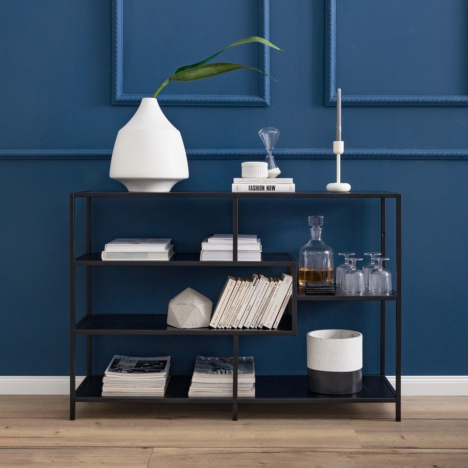 Red Living Étagère Coogee II - Noir 4 Red Living Étagère Coogee II - Noir – Image 2