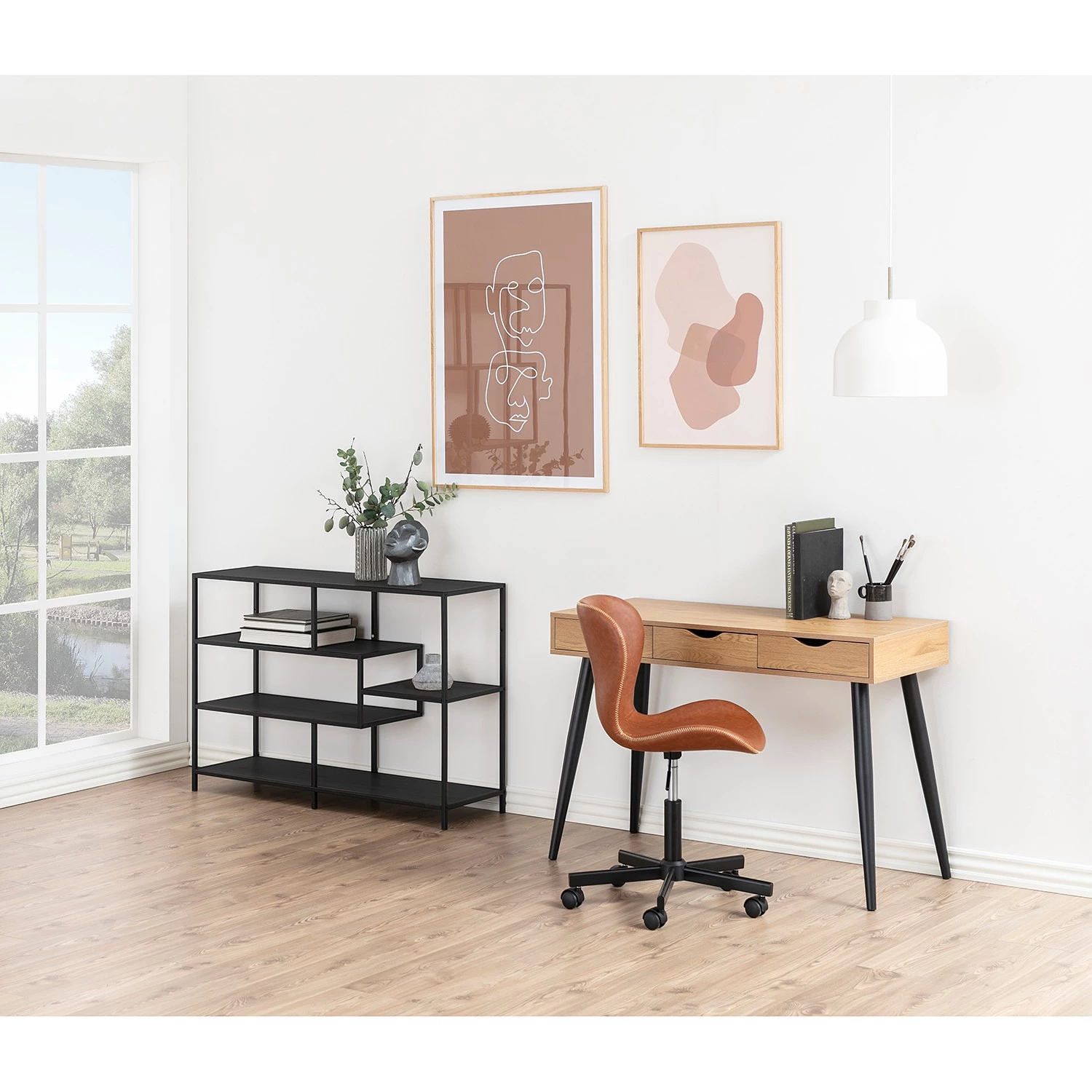 Red Living Étagère Coogee II - Noir 7 Red Living Étagère Coogee II - Noir – Image 5