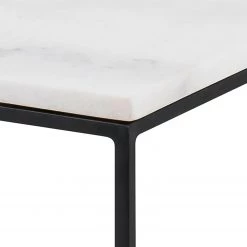 Norrwood Table basse Rocklea II - Marbre / Métal - Marbre blanc / Noir 12 Norrwood Table basse Rocklea II - Marbre / Métal - Marbre blanc / Noir -Meubles de salon Soldes 1000174117 190524 15511900127 GALLERYIMAGES P000000001000174117