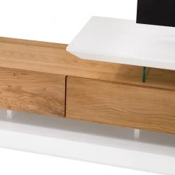 Fredriks Meuble TV Hensies - Blanc mat / Chêne à nœuds -Meubles de salon Soldes 1000174305 191213 16044500007 DETAILS P000000001000174305