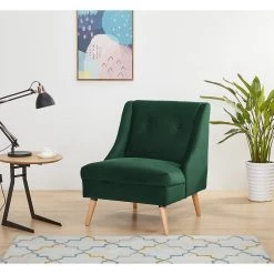 Mørteens Fauteuil Buxin I - Velours - Vert vieilli -Meubles de salon Soldes 1000174647 190912 12582500058 MOOD DETAILS P000000001000174647 mood