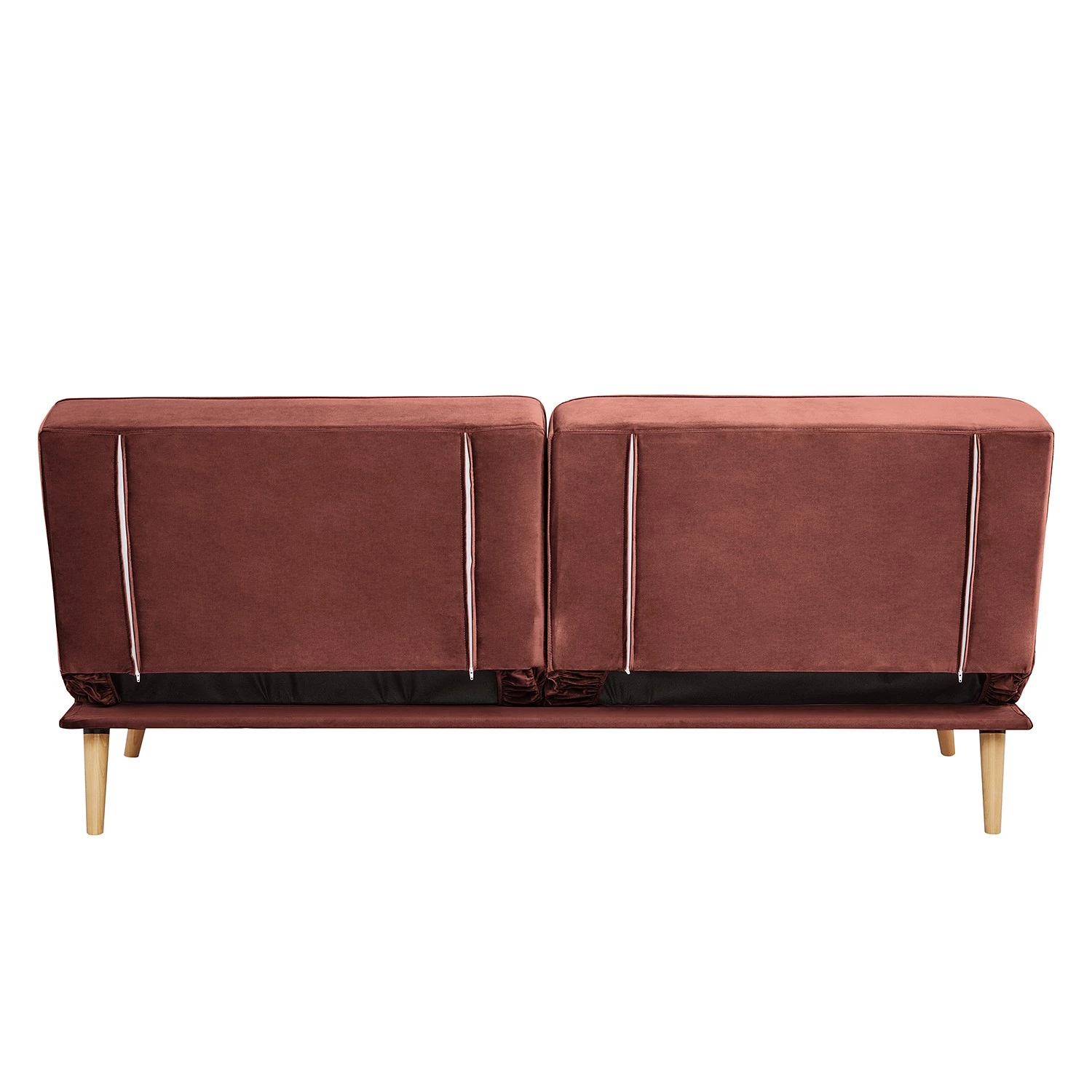 Mørteens Canapé convertible Bardon - Velours - Mauve 9 Mørteens Canapé convertible Bardon - Velours - Mauve – Image 7