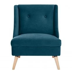 Mørteens Fauteuil Buxin I - Velours - Bleu foncé 15 Mørteens Fauteuil Buxin I - Velours - Bleu foncé -Meubles de salon Soldes 1000174669 190912 12583000278 DETAILS P000000001000174669