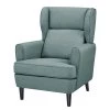 Maison Belfort Fauteuil bergère Boddin I - Tissu - Bleu-gris