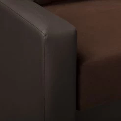 Fredriks Canapé d’angle Kardinya - Imitation cuir / Microfibre - Marron foncé - Méridienne courte à droite (vue de face) 33 Fredriks Canapé d’angle Kardinya - Imitation cuir / Microfibre - Marron foncé - Méridienne courte à droite (vue de face) -Meubles de salon Soldes 1000175319 200227 14352700182 DETAILS P000000001000175319