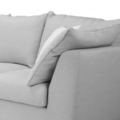 Ridgevalley Canapé Wiers (3 places) - Tissu - Gris clair -Meubles de salon Soldes 1000175348 190703 09503800007 GALLERYIMAGES P000000001000175348