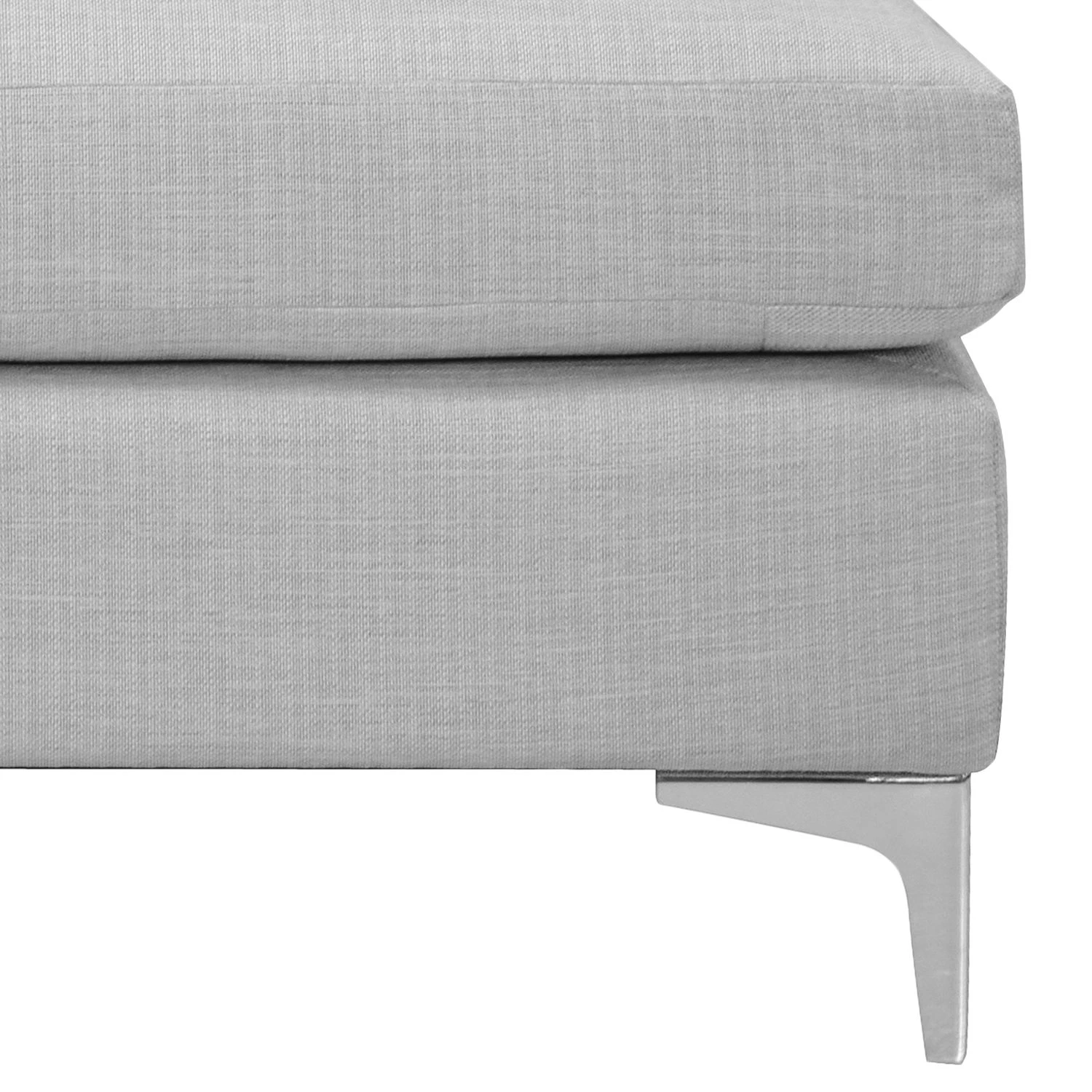 Ridgevalley Repose-pieds Wiers - Tissu - Gris clair 5 Ridgevalley Repose-pieds Wiers - Tissu - Gris clair – Image 3