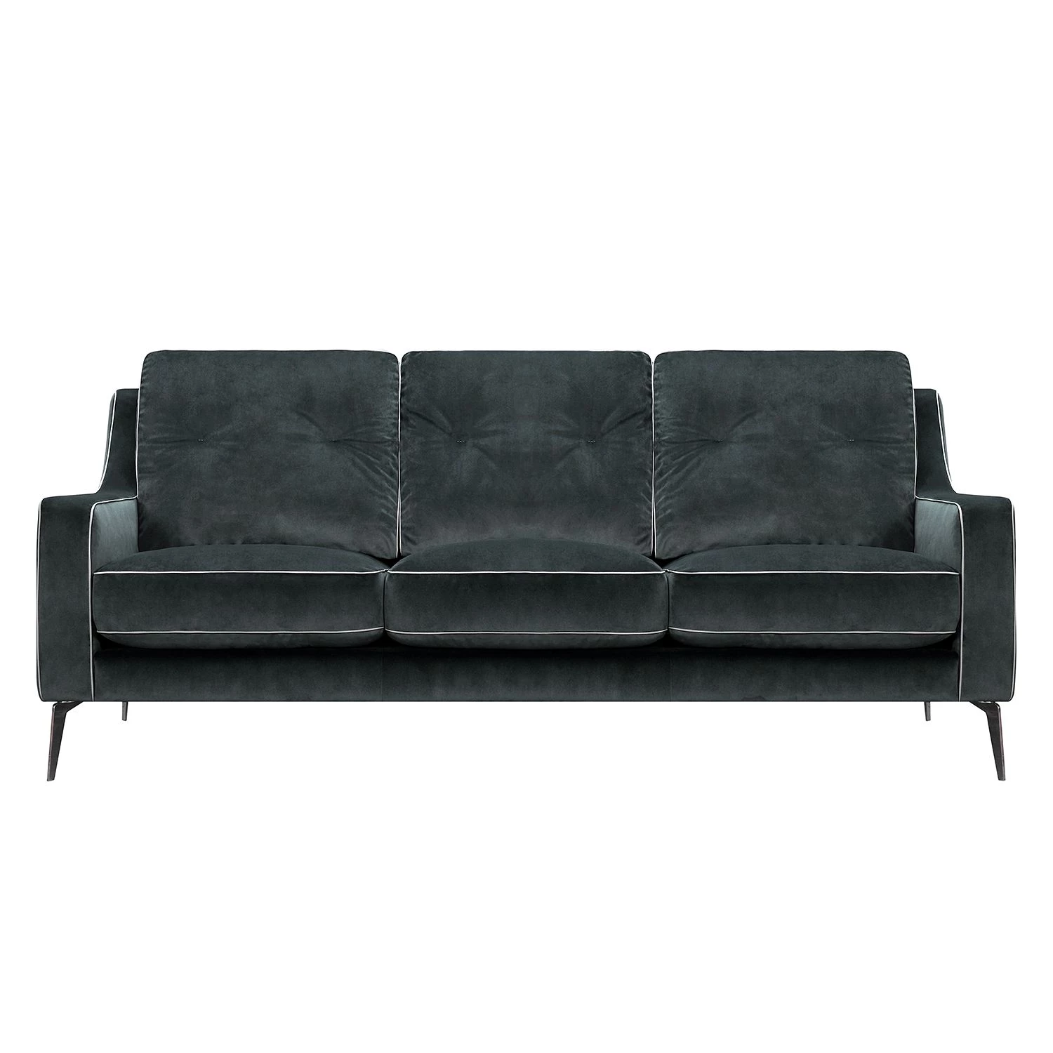 Ridgevalley Canapé Jarinu (3 places) - Tissu - Anthracite 5 Ridgevalley Canapé Jarinu (3 places) - Tissu - Anthracite – Image 3