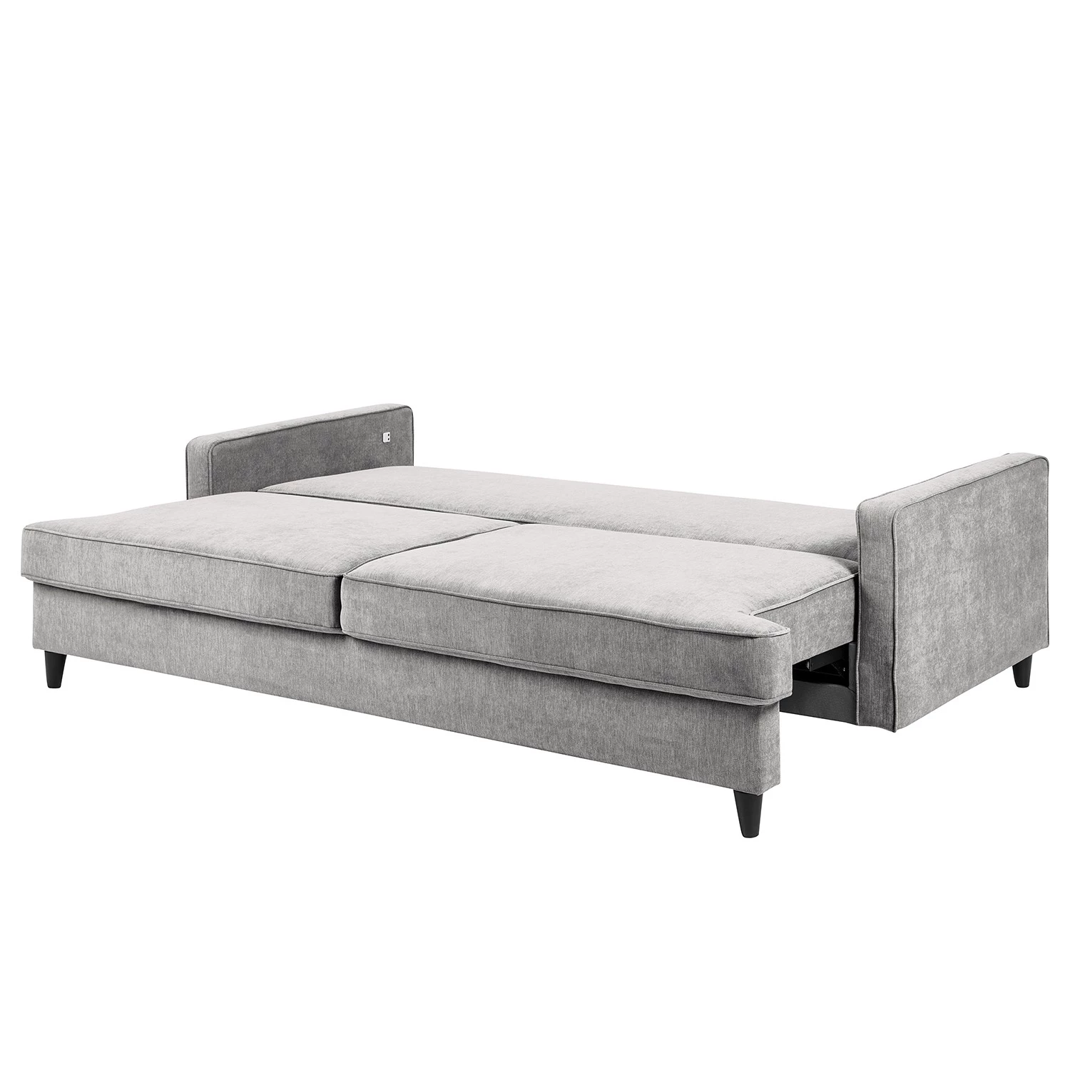 Mørteens Canapé convertible Virum - Tissu - Gris 5 Mørteens Canapé convertible Virum - Tissu - Gris – Image 3
