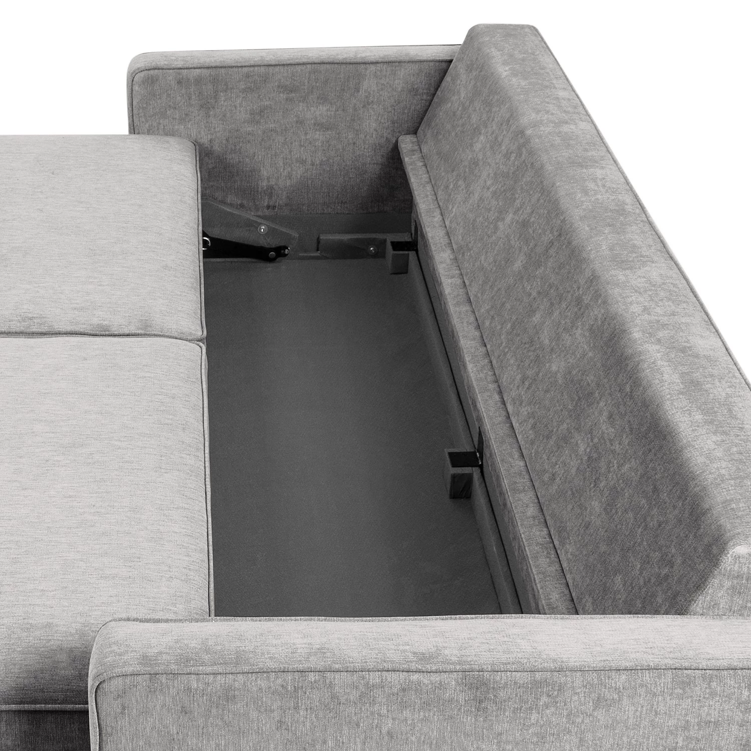 Mørteens Canapé convertible Virum - Tissu - Gris 13 Mørteens Canapé convertible Virum - Tissu - Gris – Image 11