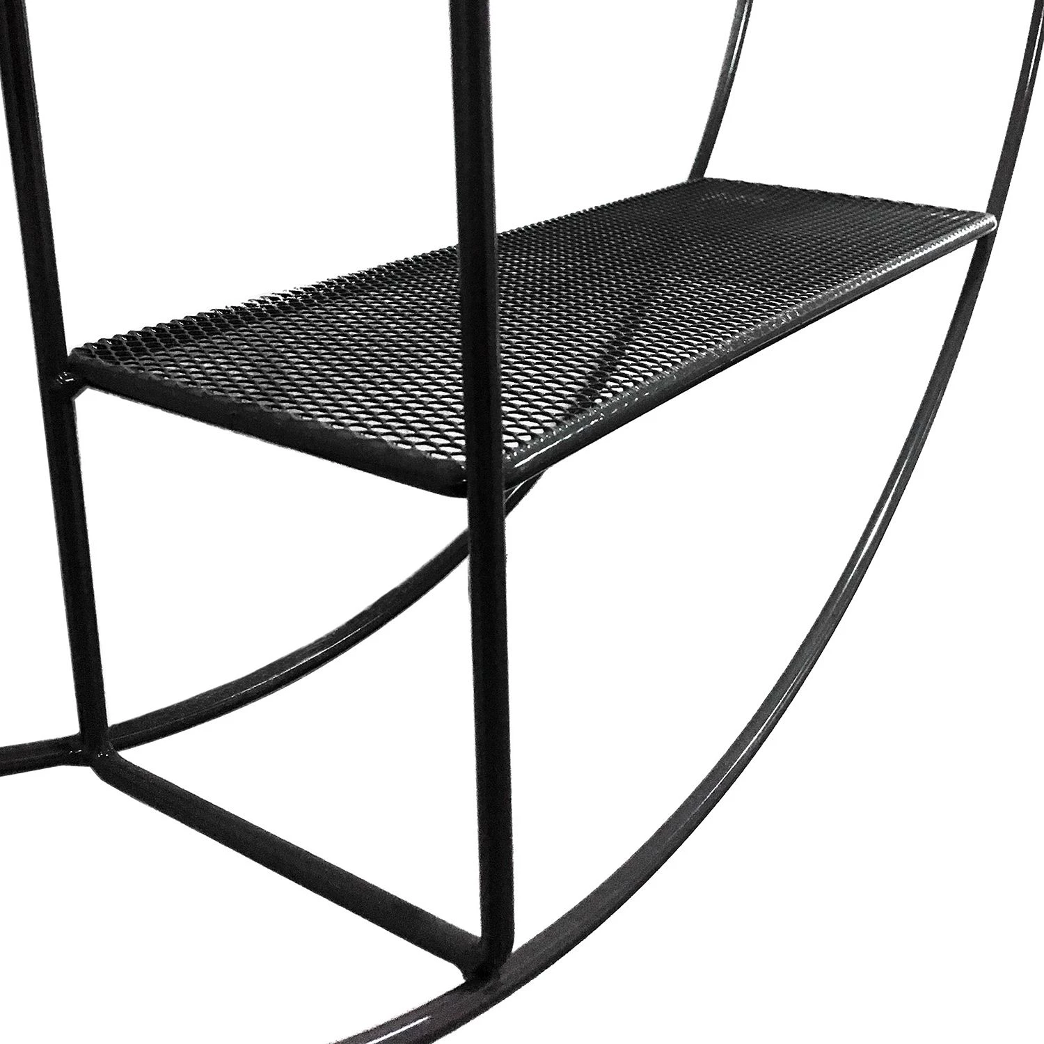 Red Living Étagère murale Petrela - Métal - Noir 6 Red Living Étagère murale Petrela - Métal - Noir – Image 4