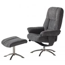Fredriks Fauteuil relax La Para I - Microfibre - Gris