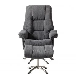 Fredriks Fauteuil relax La Para I - Microfibre - Gris -Meubles de salon Soldes 1000176571 201111 10410400047 DETAILS P000000001000176571