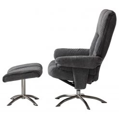 Fredriks Fauteuil relax La Para I - Microfibre - Gris -Meubles de salon Soldes 1000176571 201111 10410400049 DETAILS P000000001000176571