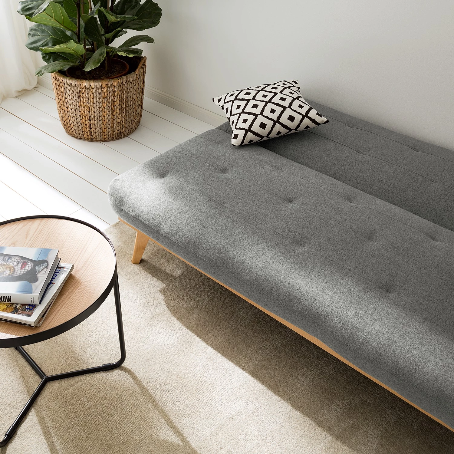 Fredriks Canapé convertible Lubei - Tissu - Gris 13 Fredriks Canapé convertible Lubei - Tissu - Gris – Image 11