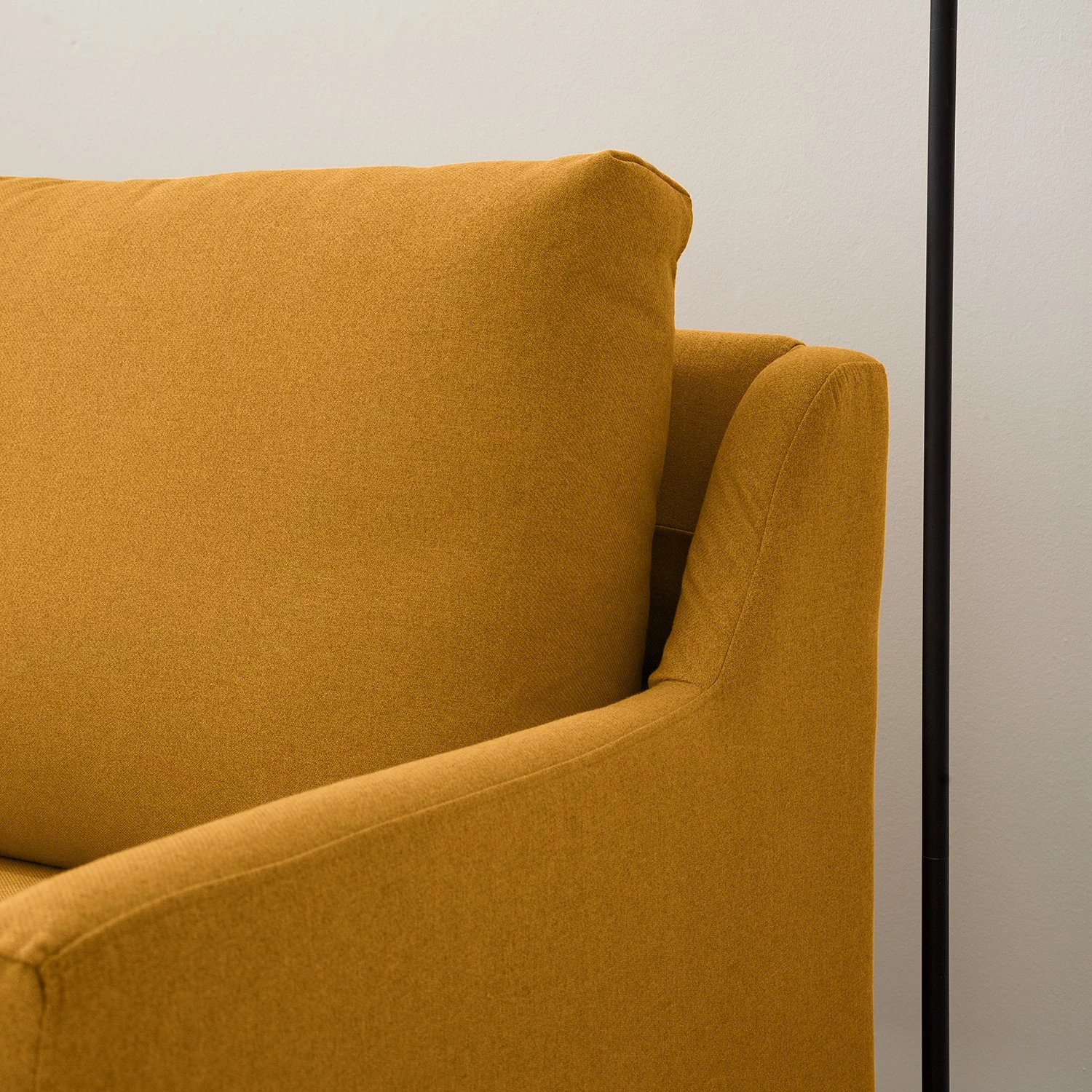 Fredriks Canapé Kenten I (2 places) - Tissu - Jaune 12 Fredriks Canapé Kenten I (2 places) - Tissu - Jaune – Image 10