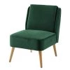 Mørteens Fauteuil Papicu - Velours - Vert foncé -Meubles de salon Soldes 1000176649 201026 16351000001 IMAGE P000000001000176649