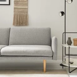 Maison Belfort Canapé convertible Lindoia - Tissu - Gris clair 29 Maison Belfort Canapé convertible Lindoia - Tissu - Gris clair -Meubles de salon Soldes 1000176654 200409 13523500004 DETAILS P000000001000176654