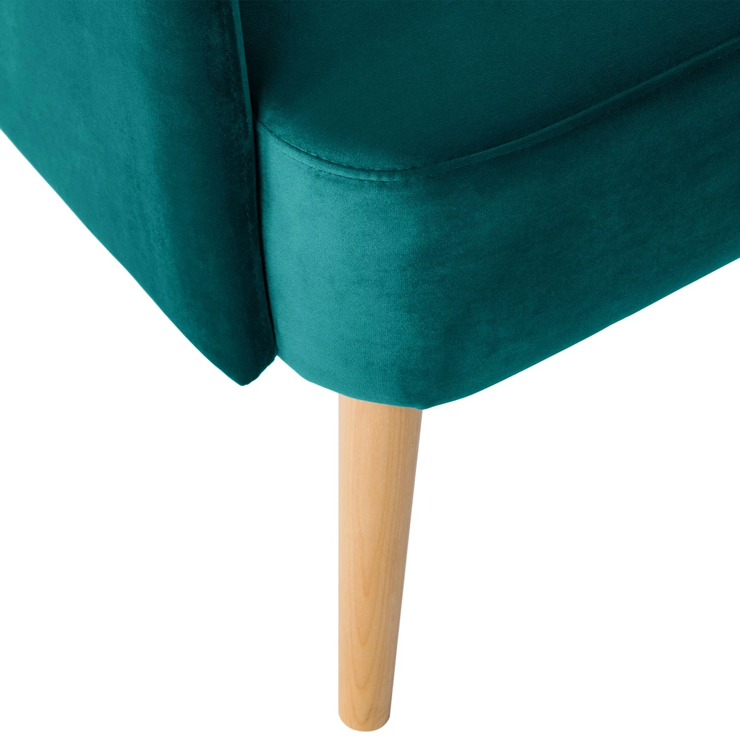 Mørteens Fauteuil Karnup - Velours - Bleu pétrole 12 Mørteens Fauteuil Karnup - Velours - Bleu pétrole – Image 10