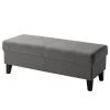 Fredriks Banquette Rugge - Tissu - Gris -Meubles de salon Soldes 1000176660 201026 16353100036 IMAGE P000000001000176660