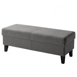 Fredriks Banquette Rugge - Tissu - Gris