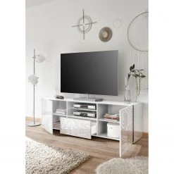LC Spa Meuble TV Miro - Blanc brillant -Meubles de salon Soldes 1000177074 190619 14300500059 MOOD GALLERYIMAGES P000000001000177074 mood