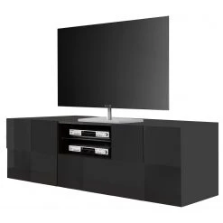 LC Spa Meuble TV Dama II - Anthracite brillant