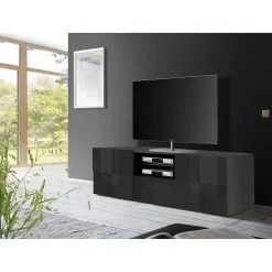 LC Spa Meuble TV Dama II - Anthracite brillant 8 LC Spa Meuble TV Dama II - Anthracite brillant -Meubles de salon Soldes 1000177731 201029 08402700369 MOOD DETAILS P000000001000177731 mood