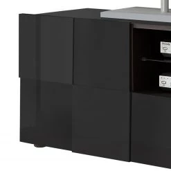 LC Spa Meuble TV Dama II - Anthracite brillant 9 LC Spa Meuble TV Dama II - Anthracite brillant -Meubles de salon Soldes 1000177731 201029 08403200370 DETAILS P000000001000177731