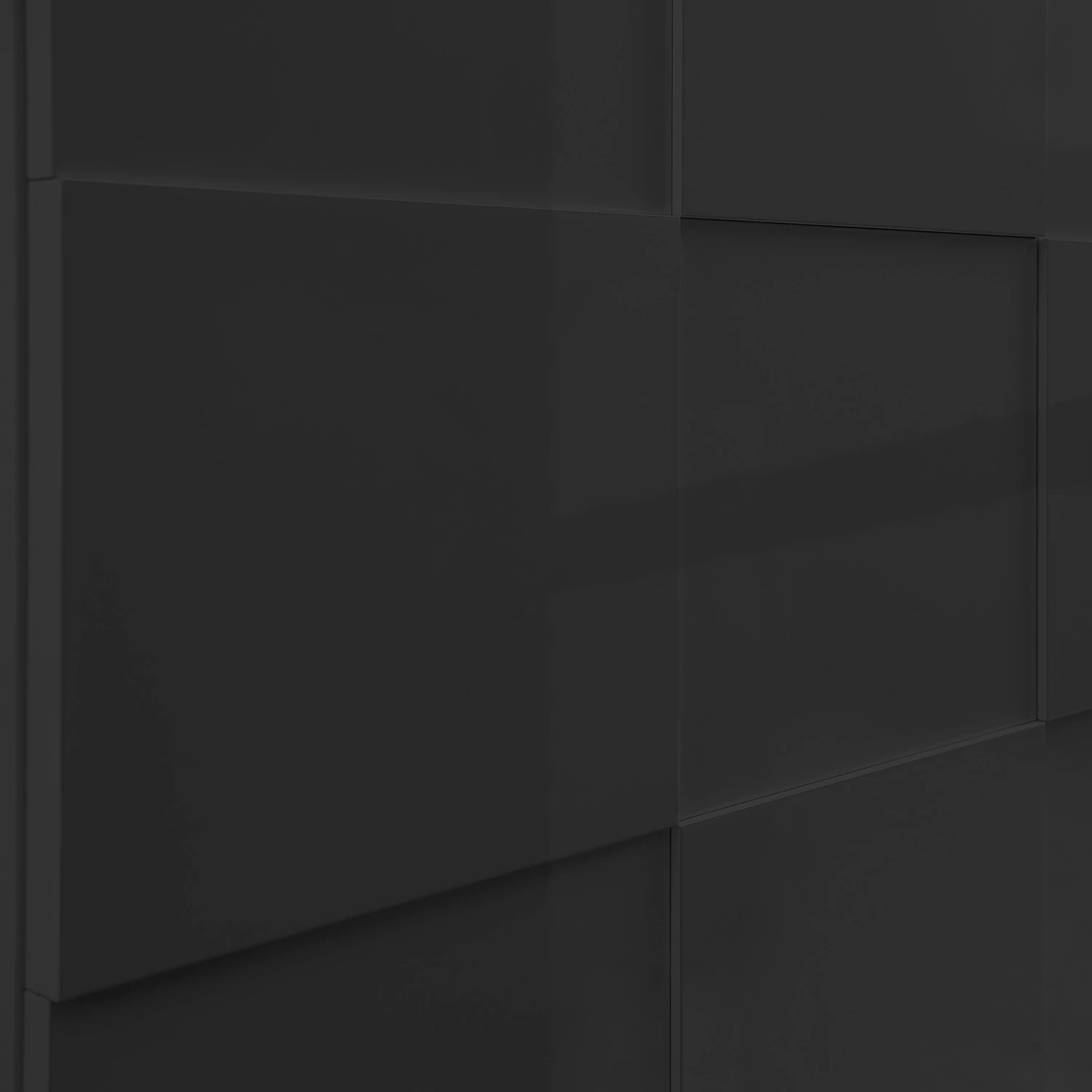 LC Spa Meuble TV Dama II - Anthracite brillant 6 LC Spa Meuble TV Dama II - Anthracite brillant – Image 4