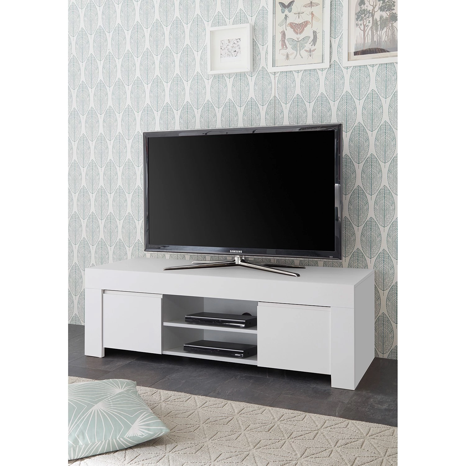 LC Spa Meuble TV Firenze - Blanc mat 4 LC Spa Meuble TV Firenze - Blanc mat – Image 2