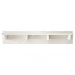 Maison Belfort Étagère murale Balignton - Pin massif - Blanc -Meubles de salon Soldes 1000177768 211116 12502600174 DETAILS P000000001000177768