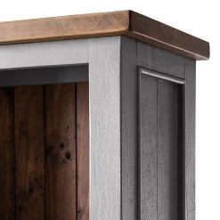 Maison Belfort Étagère Balignton II - Pin massif - Gris / Pin -Meubles de salon Soldes 1000177769 211116 12502700201 DETAILS P000000001000177769