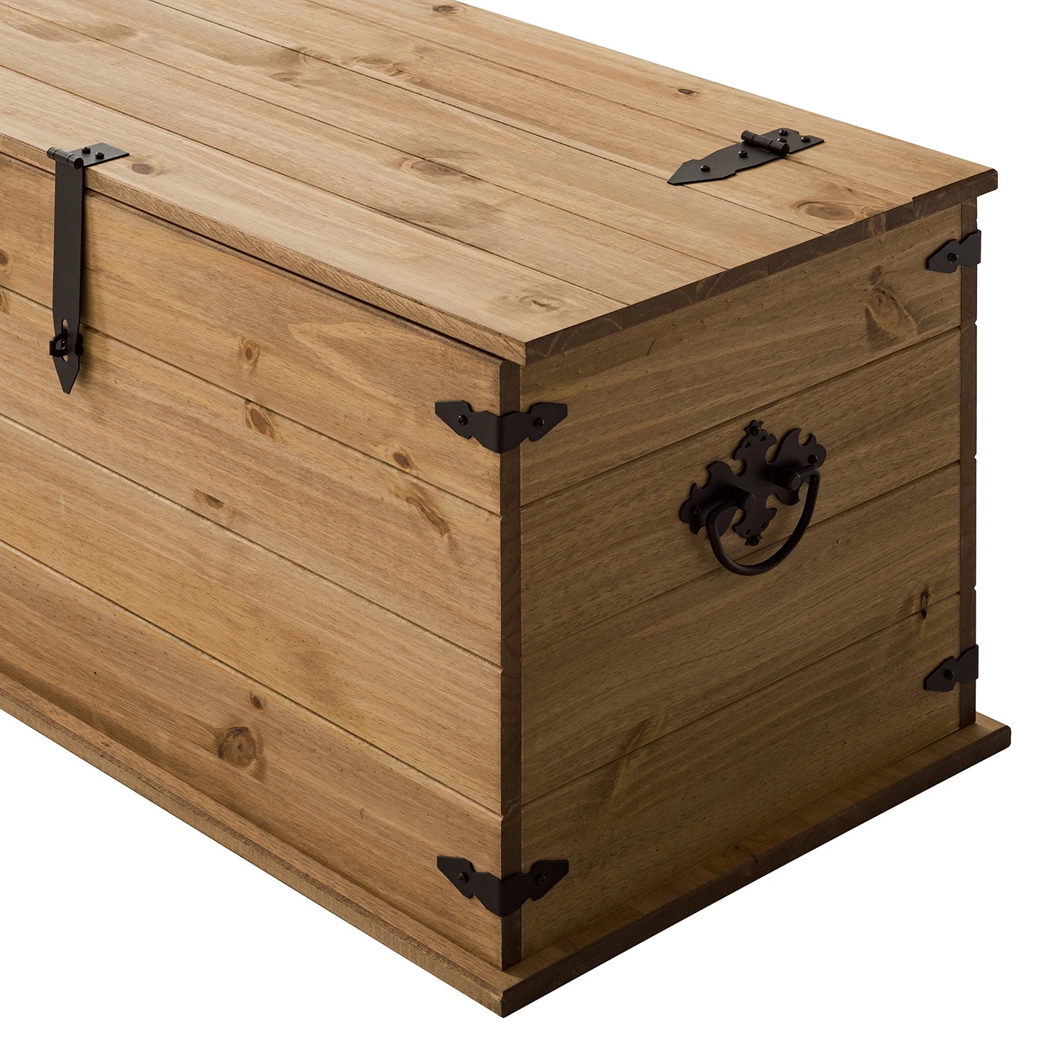 Maison Belfort Coffre Finca Rustica - Pin massif - Epicéa naturel 14 Maison Belfort Coffre Finca Rustica - Pin massif - Epicéa naturel – Image 12