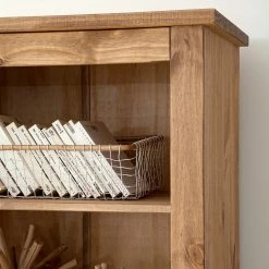 Maison Belfort Étagère Finca Rustica - Pin massif - Epicéa naturel -Meubles de salon Soldes 1000178022 200511 14243500004 DETAILS P000000001000178022