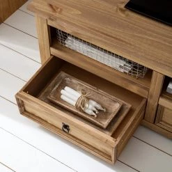 Maison Belfort Meuble TV Finca Rustica I - Pin massif - Epicéa naturel 21 Maison Belfort Meuble TV Finca Rustica I - Pin massif - Epicéa naturel -Meubles de salon Soldes 1000178024 200511 14284800007 DETAILS P000000001000178024