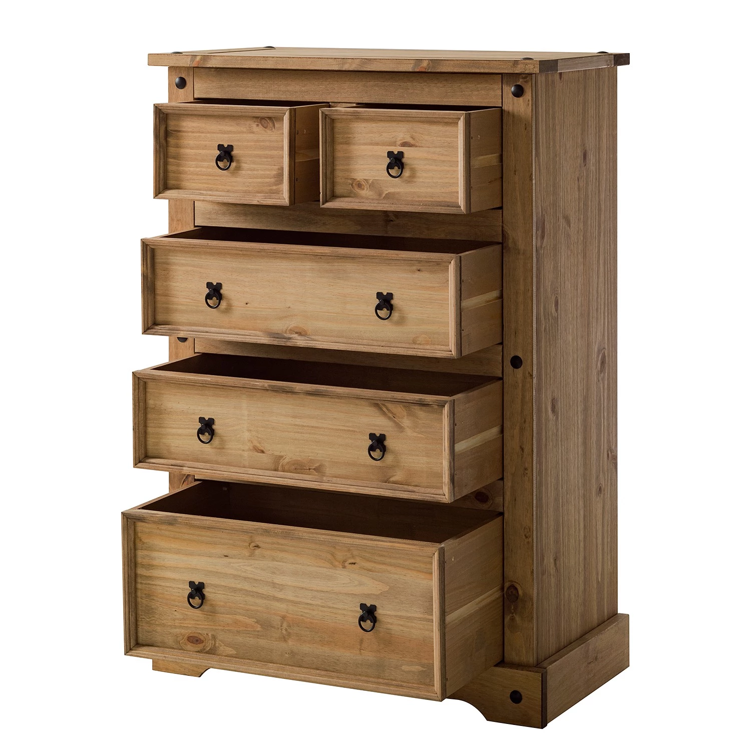 Maison Belfort Commode Finca Rustica II - Pin massif - Epicéa naturel 7 Maison Belfort Commode Finca Rustica II - Pin massif - Epicéa naturel – Image 5