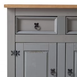 Maison Belfort Buffet Finca Rustica - Pin massif - Pin gris 32 Maison Belfort Buffet Finca Rustica - Pin massif - Pin gris -Meubles de salon Soldes 1000178029 200417 12540400010 DETAILS P000000001000178029