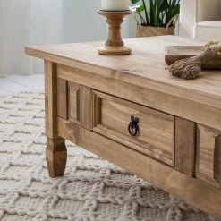 Maison Belfort Table basse Finca Rustica - Pin massif - Epicéa naturel -Meubles de salon Soldes 1000178032 200511 13524000006 DETAILS P000000001000178032