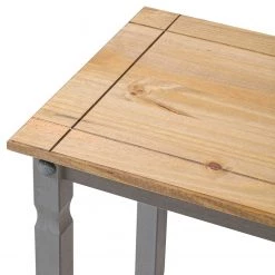 Maison Belfort Tables gigognes Finca Rustica (3 élém.) - 3 éléments -Pin massif - Pin gris -Meubles de salon Soldes 1000178043 200422 06410300017 DETAILS P000000001000178043