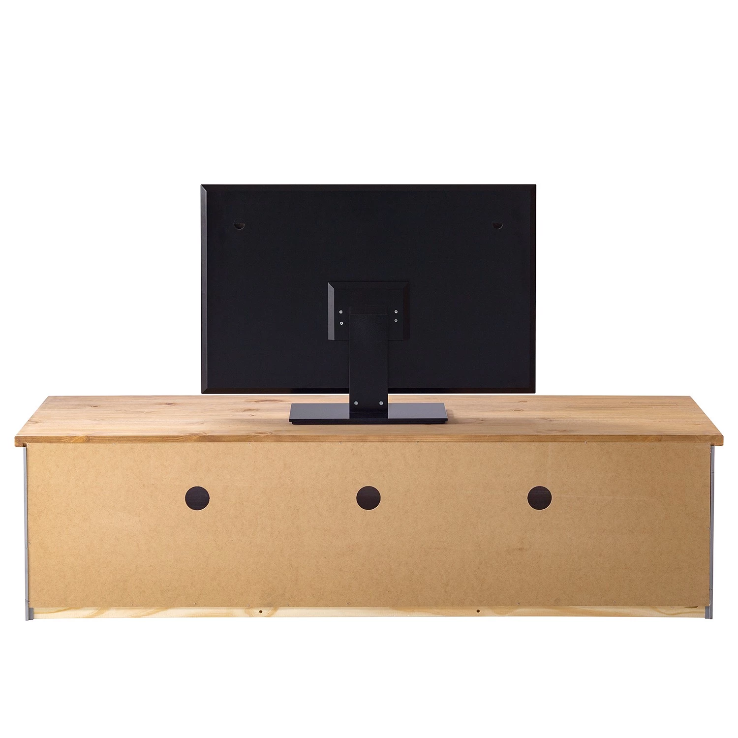 Maison Belfort Meuble TV Finca Rustica II - Pin massif - Pin gris 7 Maison Belfort Meuble TV Finca Rustica II - Pin massif - Pin gris – Image 5