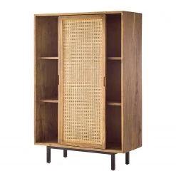 Ars manufacti Buffet haut Vina - Manguier massif / Rotin - Manguier / Noir 31 Ars manufacti Buffet haut Vina - Manguier massif / Rotin - Manguier / Noir -Meubles de salon Soldes 1000178071 200323 13583500014 DETAILS P000000001000178071