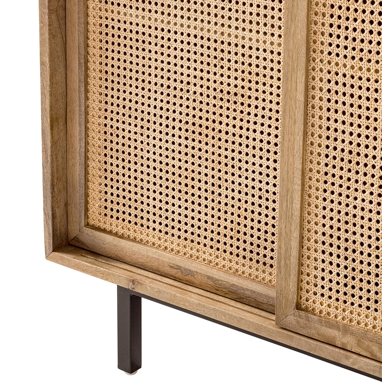 Ars manufacti Buffet haut Vina - Manguier massif / Rotin - Manguier / Noir 21 Ars manufacti Buffet haut Vina - Manguier massif / Rotin - Manguier / Noir – Image 19