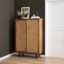 Ars manufacti Buffet haut Vina - Manguier massif / Rotin - Manguier / Noir 28 Ars manufacti Buffet haut Vina - Manguier massif / Rotin - Manguier / Noir -Meubles de salon Soldes 1000178071 200702 15133400013 MOOD DETAILS P000000001000178071 mood