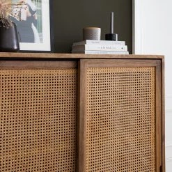 Ars manufacti Buffet haut Vina - Manguier massif / Rotin - Manguier / Noir 34 Ars manufacti Buffet haut Vina - Manguier massif / Rotin - Manguier / Noir -Meubles de salon Soldes 1000178071 200702 15133400014 DETAILS P000000001000178071