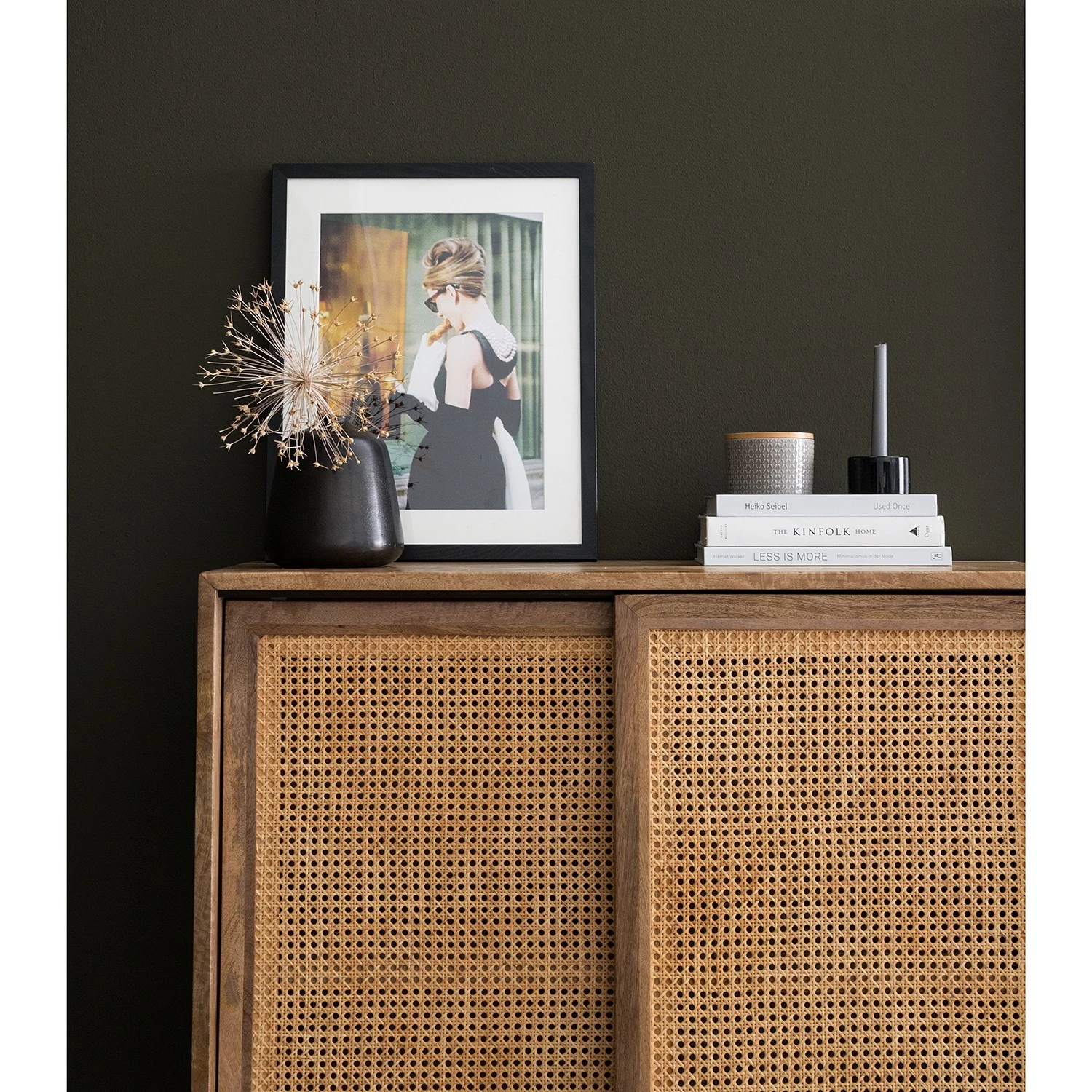 Ars manufacti Buffet haut Vina - Manguier massif / Rotin - Manguier / Noir 15 Ars manufacti Buffet haut Vina - Manguier massif / Rotin - Manguier / Noir – Image 13