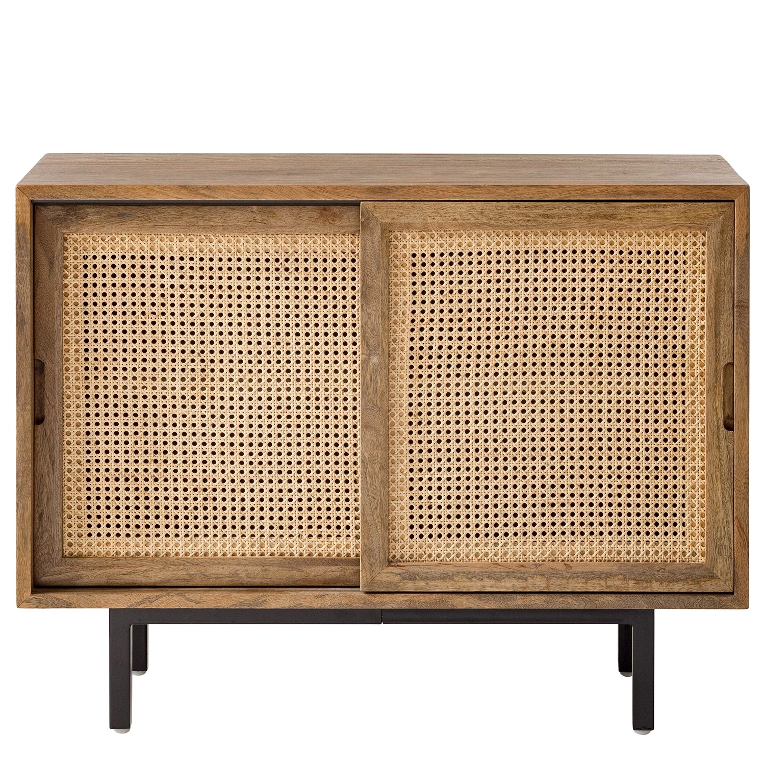 Ars manufacti Buffet Vina II - Manguier massif / Rotin - Manguier / Noir 6 Ars manufacti Buffet Vina II - Manguier massif / Rotin - Manguier / Noir – Image 4